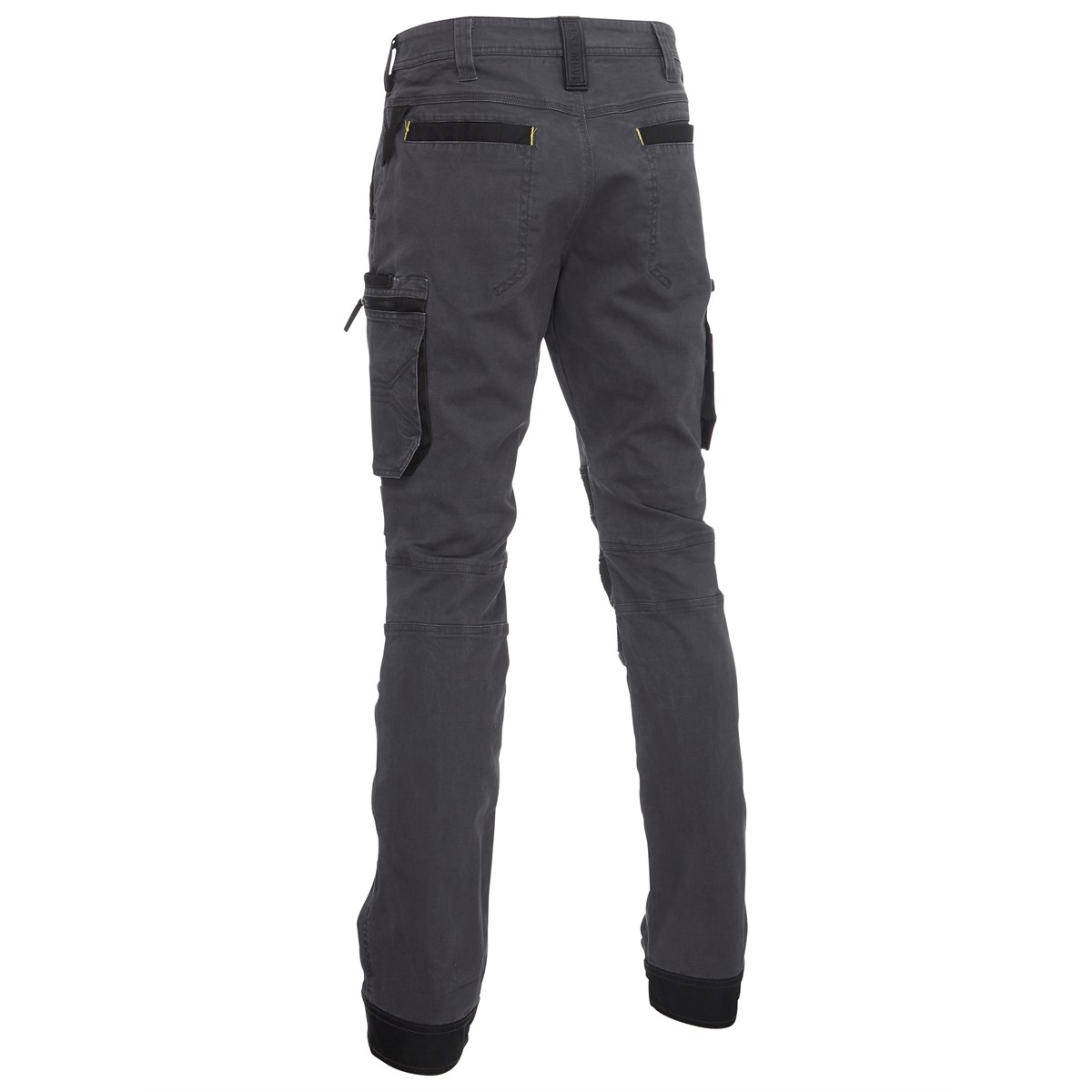 BISLEY, UKPC6333 FLX&MOVE STRETCH CARGO PANT W/ KNEEPAD POCKETS CHARCOAL 40R