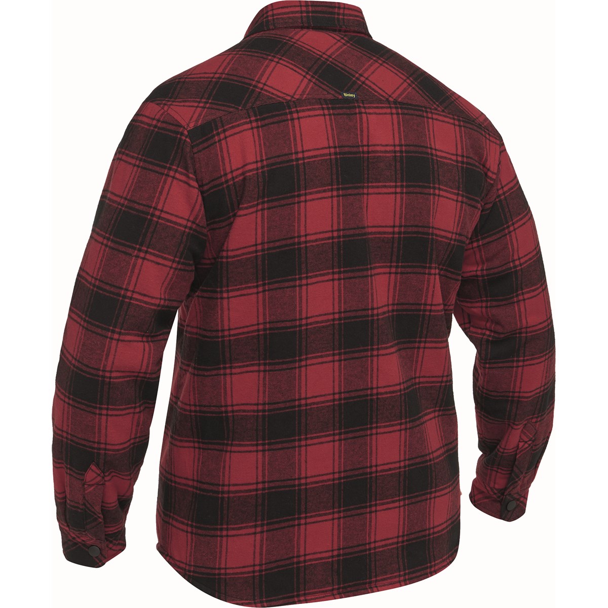 BISLEY KENT JACKET WITH SHERPA LINING, RED, 2XL
