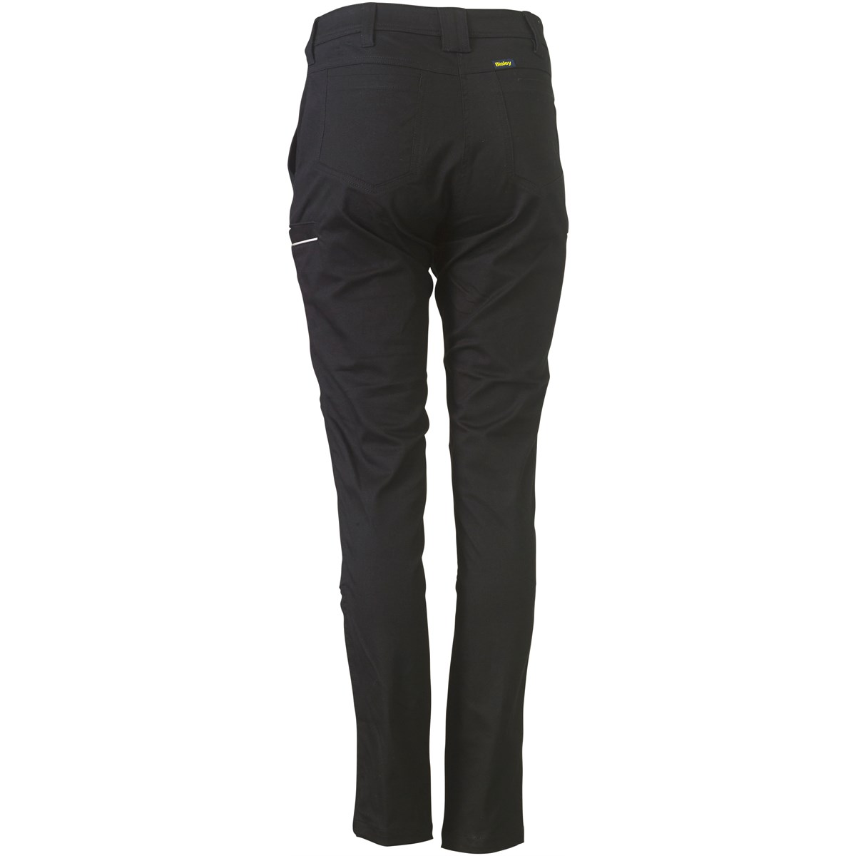 BISLEY, BPL6015 WOMENS TROUSER MID RISE STRETCH BLACK SIZE 12
