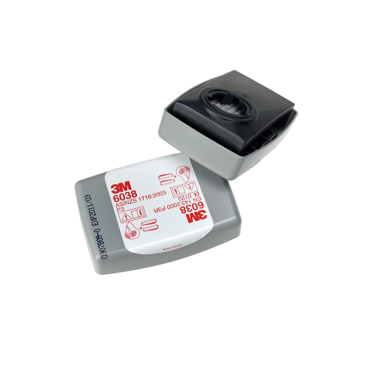 3M™ 6038 Encapsulated P3 R & Hydrogen Fluoride
