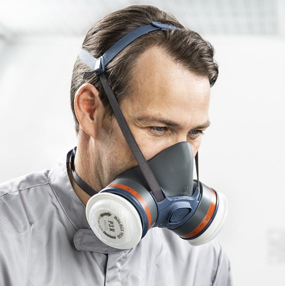 Moldex 7432 Half Mask with ABEK1P3 Filter Kit