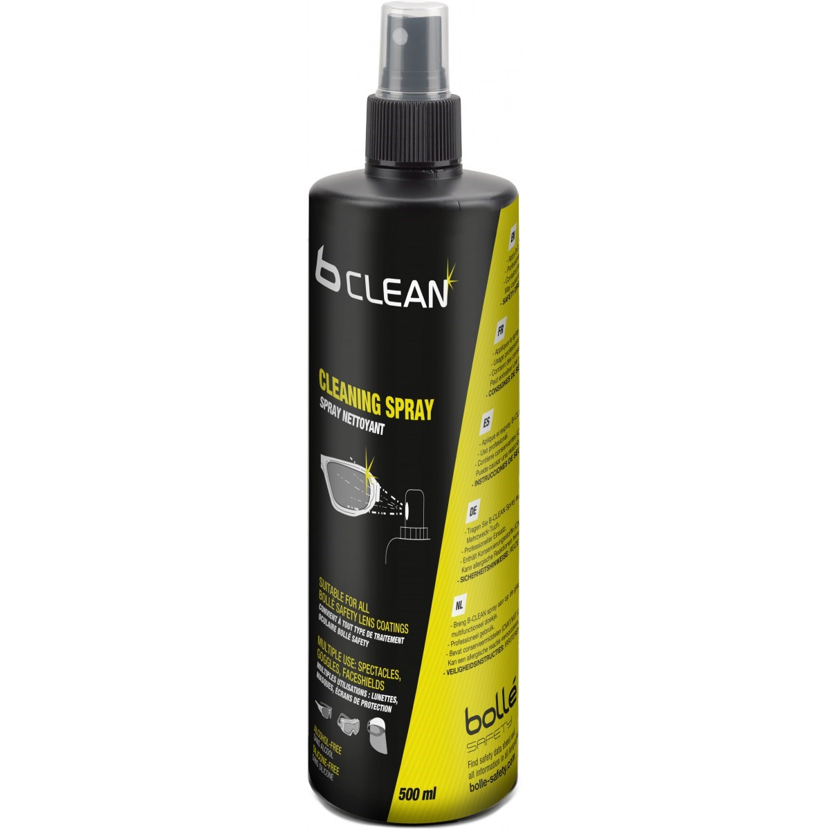 Bolle PACS500/B402 Lens Cleaner Spray (500ml)