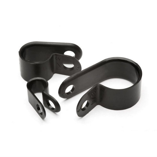 C-Tie CPC1 Natural Nylon P-Clips to Suit Bundles up to 4.8mm (3/16)" - Pack of 100