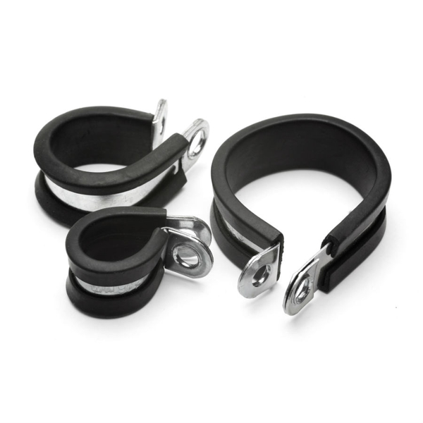 C-Tie CRLPC4 Rubber Lined P-Clips 10mm - Pack of 50