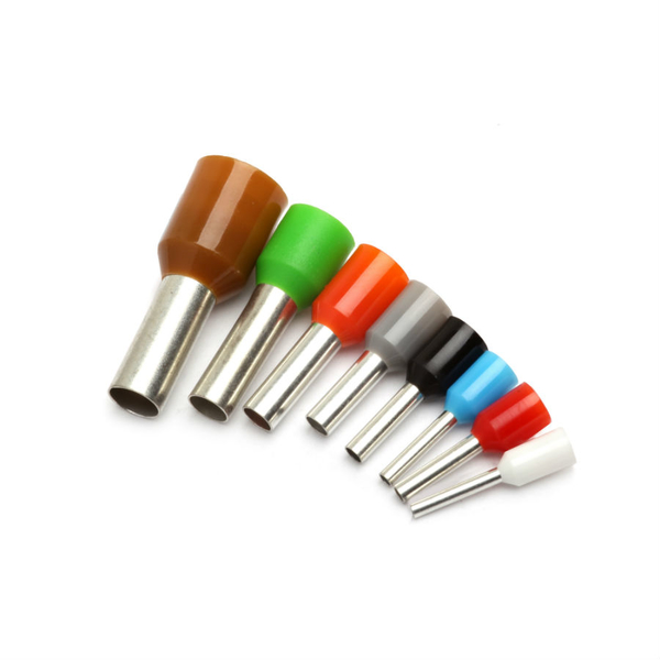 C-Tie CET10F 10mm Brown Cord End Terminal - Pack of 100